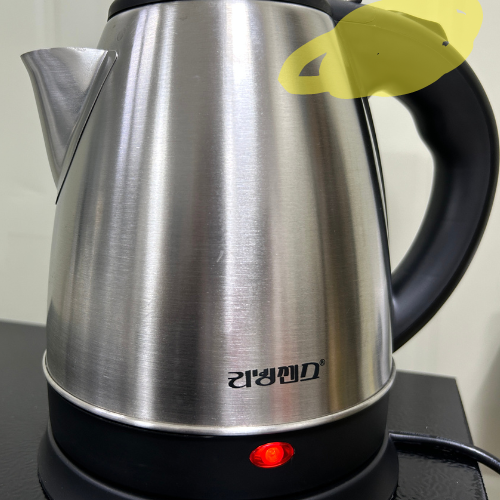 쿠팡 리빙센스 무선 전기 주전자 커피포트 리뷰 후기