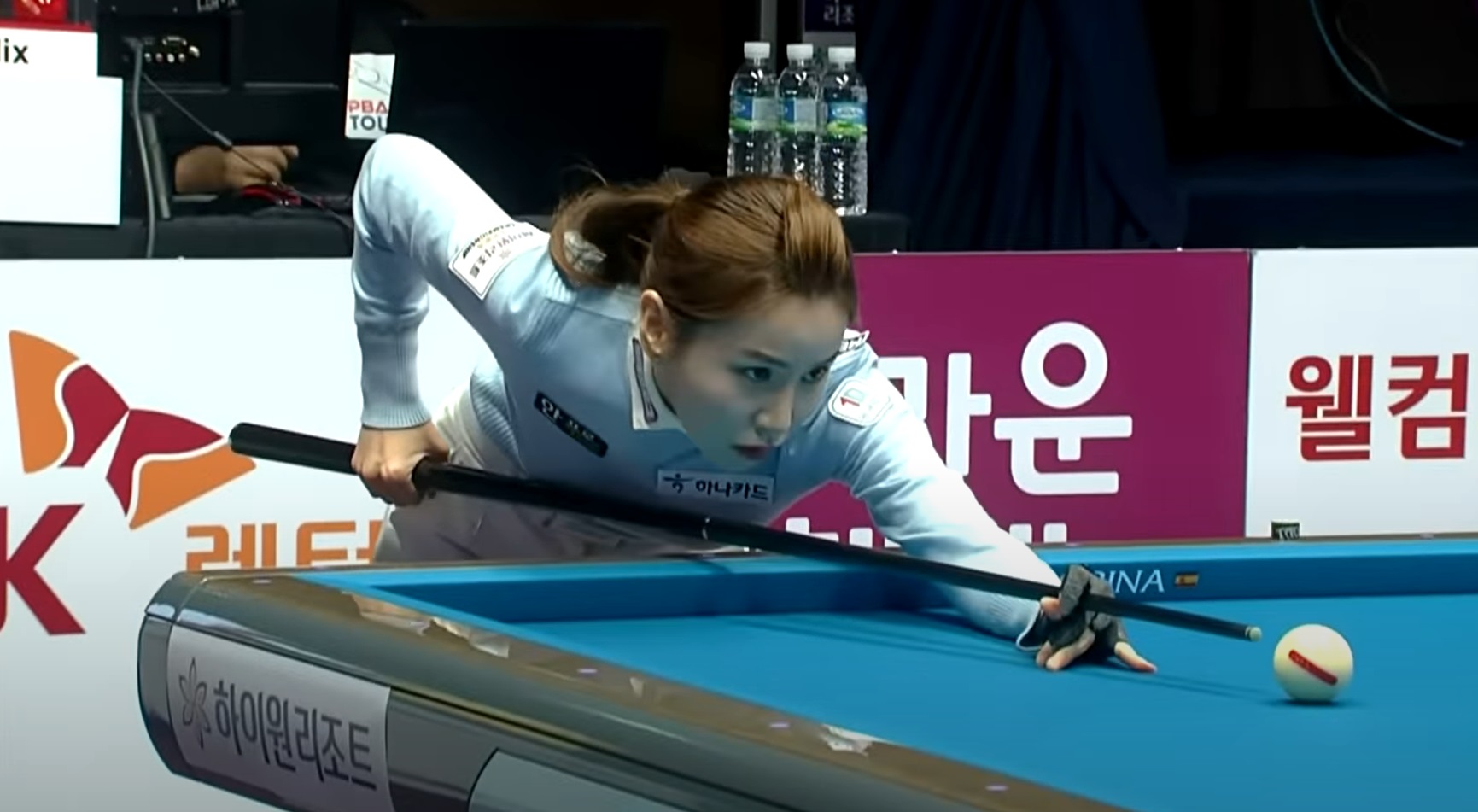 김진아 당구선수 LPBA 8강 진출 (하이원 리조트 챔피언십)