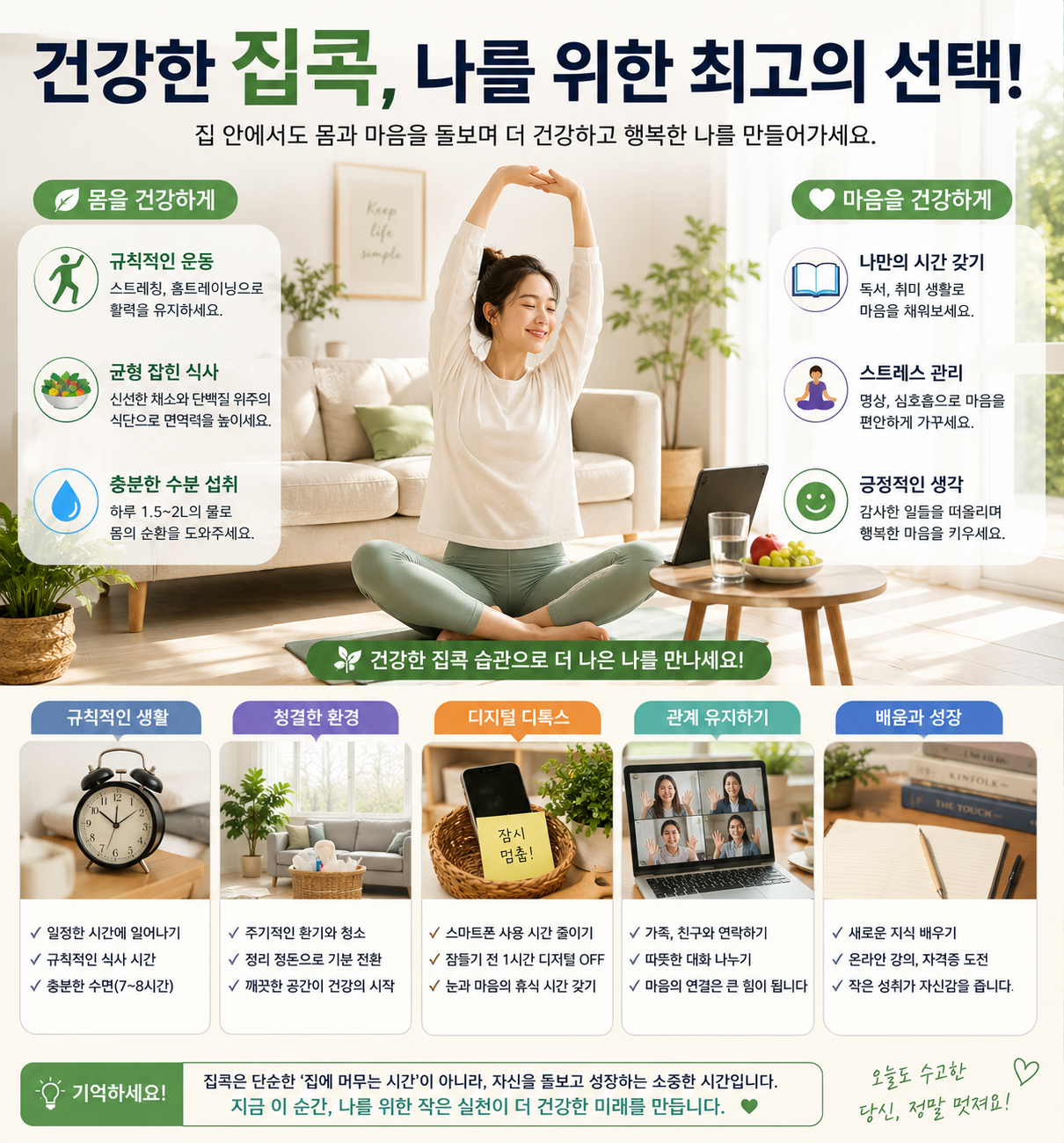 건강한 집콕