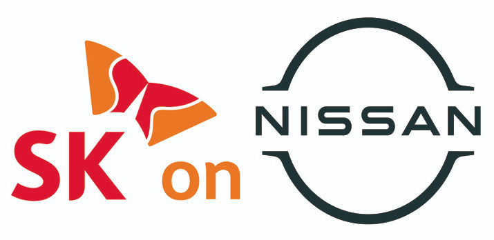 SK온 닛산 로고