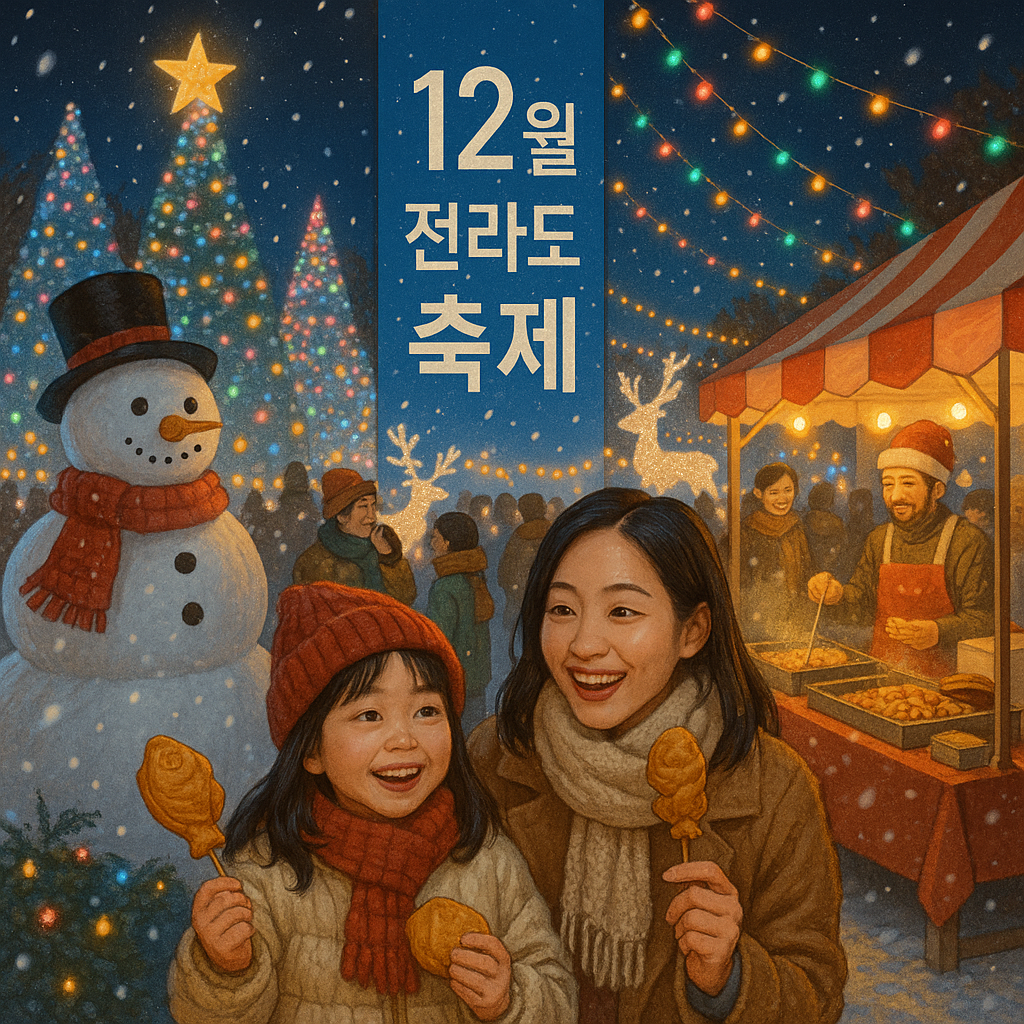 가족과 함께 가기 좋은 전라도 축제 (아이들 체험, 먹거리, 안전)