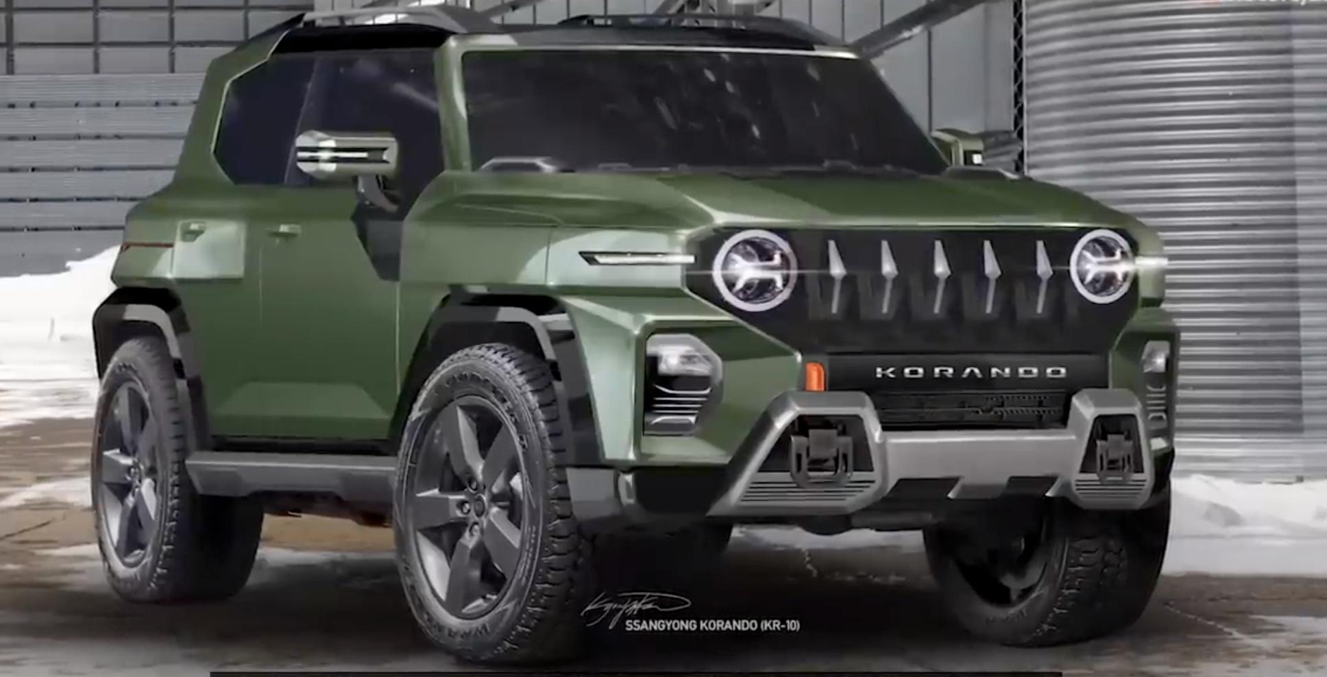 쌍용 KR10 코란도 사진