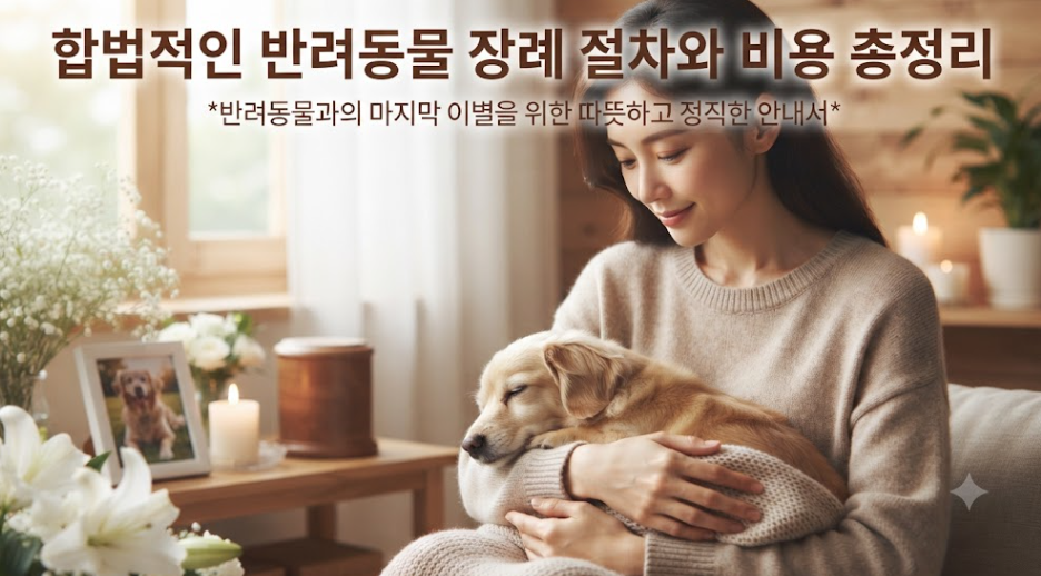 반려동물 장례식장 절차