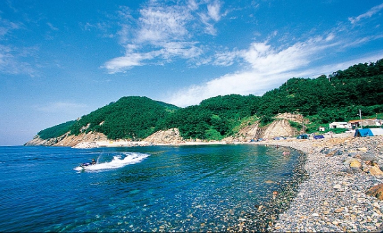 욕지도 해수욕장