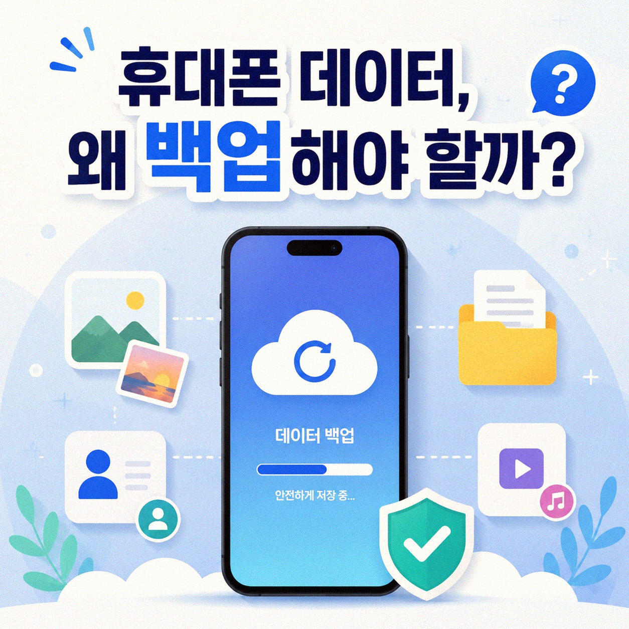 휴대폰 데이터, 날아가기 전에 미리 챙기는 방법