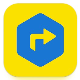 카카오내비-로고-화살표