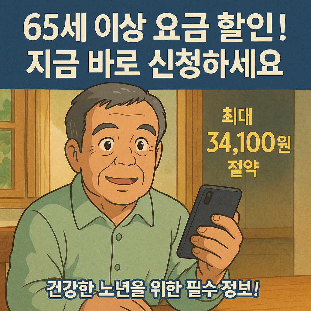 65세- 이상 -휴대폰- 요금 -할인받는- 4가지- 조건