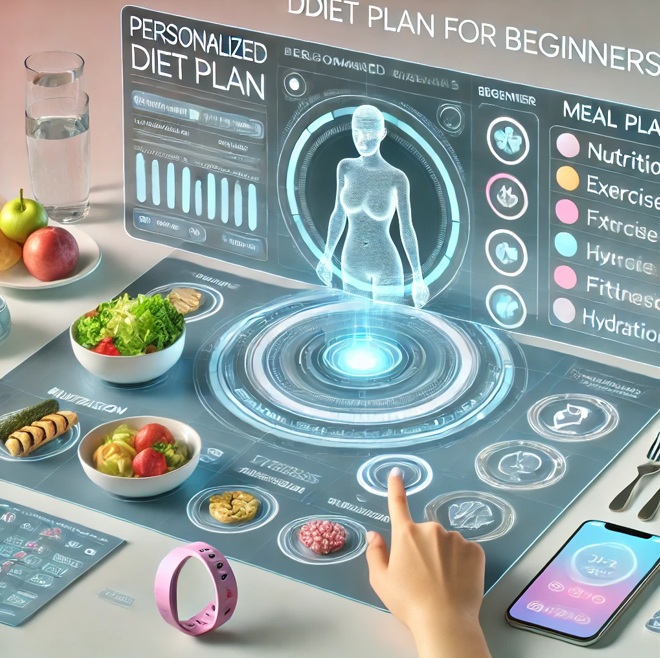 다이어트 초보자를 위한 미래 맞춤형 플랜에 대한 이미지