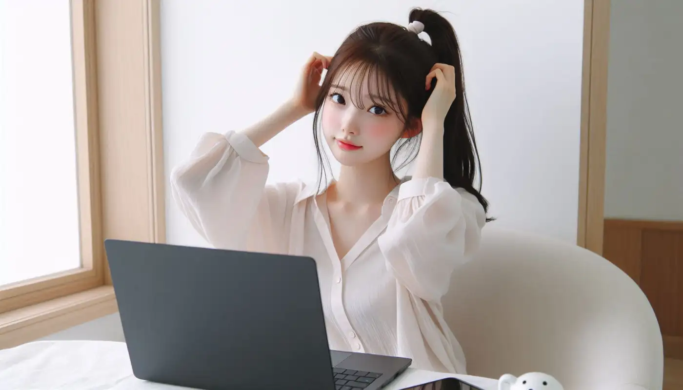 경매-사이트-추천으로-자산관리하는-여성의-모습