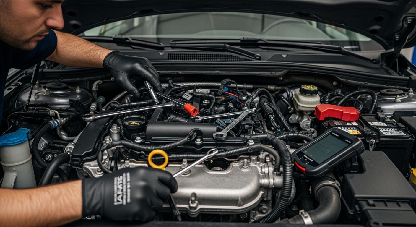 엔진소리자동차정비 두정점