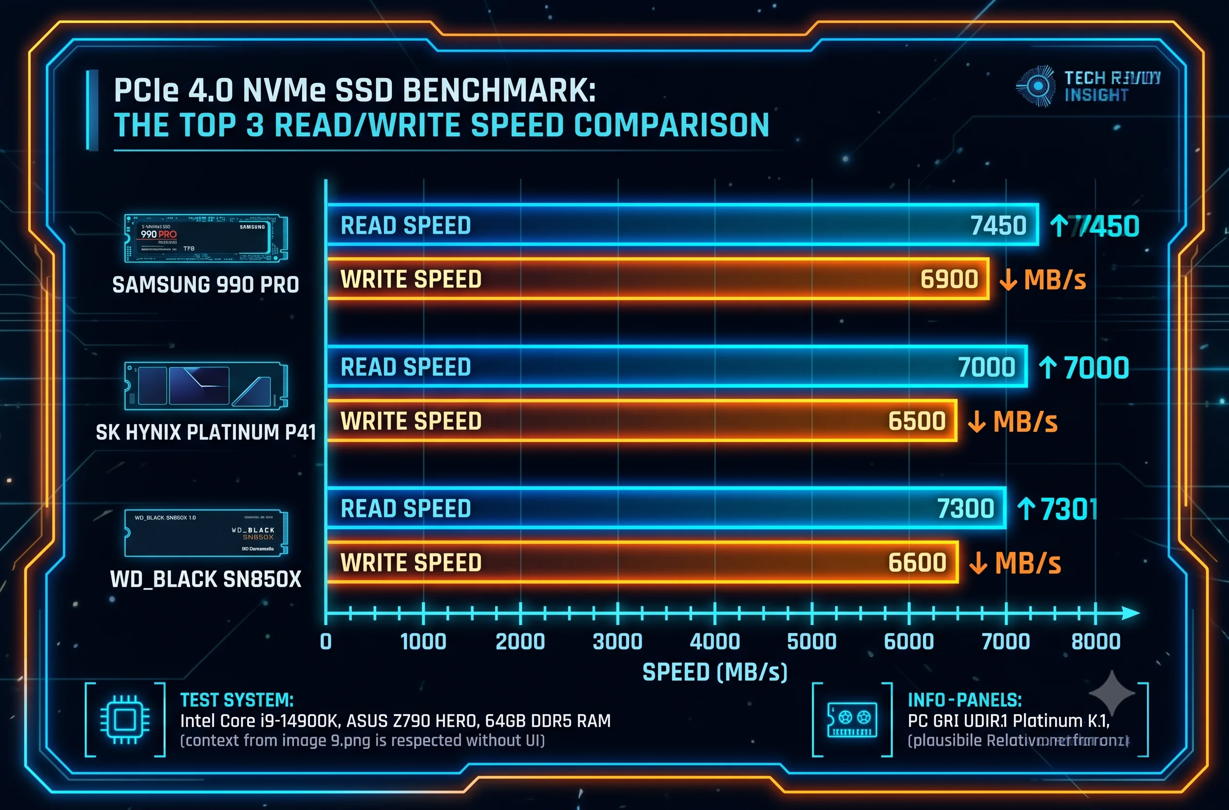 M.2 NVMe SSD 3대장 게임 로딩 및 크리스탈디스크마크 벤치마크 비교