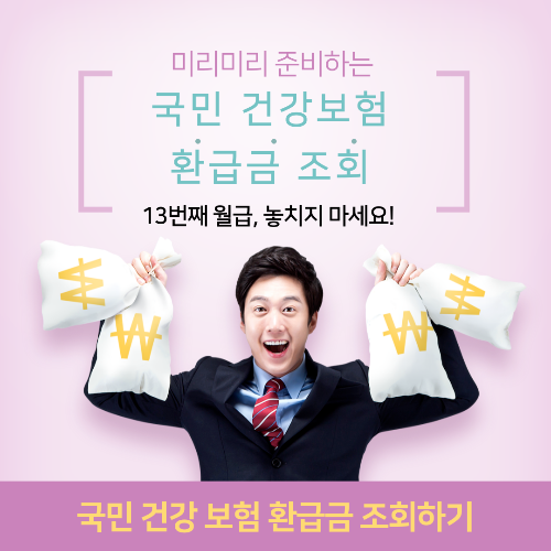 국민 건강보험 환급금