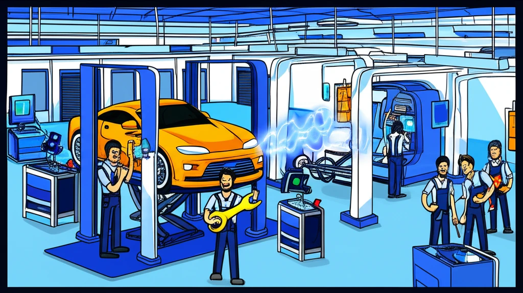 부산 중구 현대자동차 차량 점검 블루..