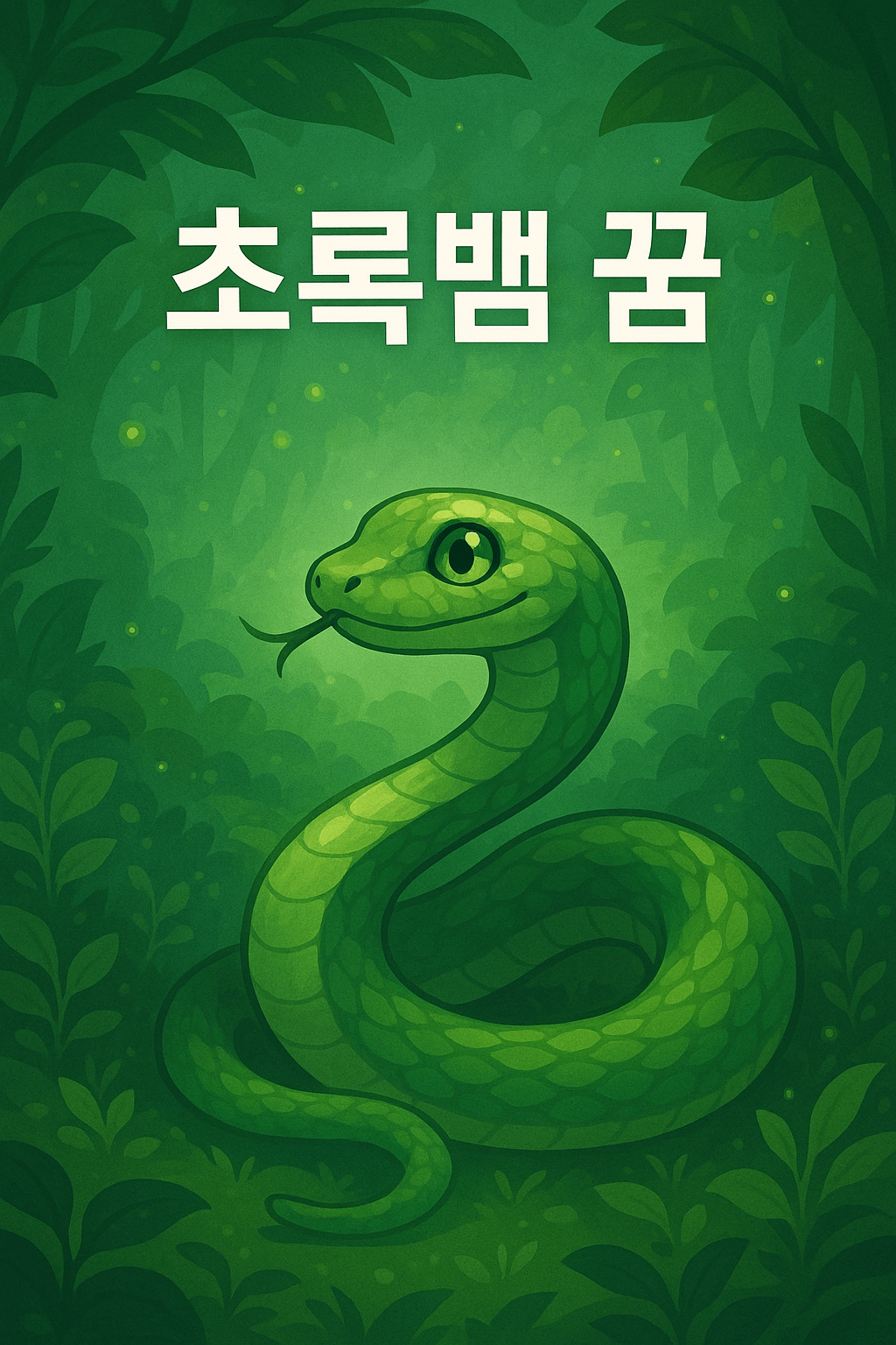 초록 뱀 꿈
