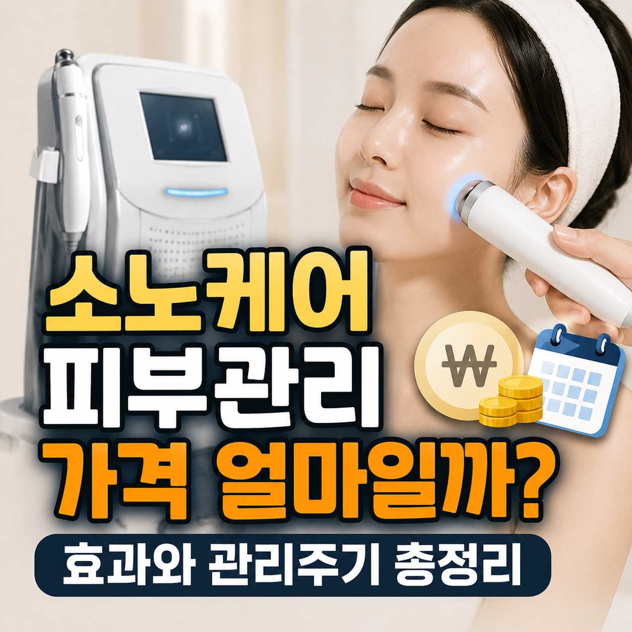 소노케어 피부관리
