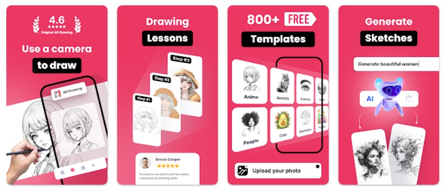 AR Drawing앱 기능