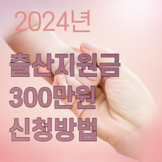 2024 출산 지원금