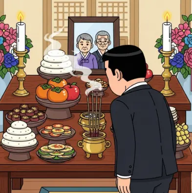 돌아가신 부모님 제사를 같이 지내도되나요