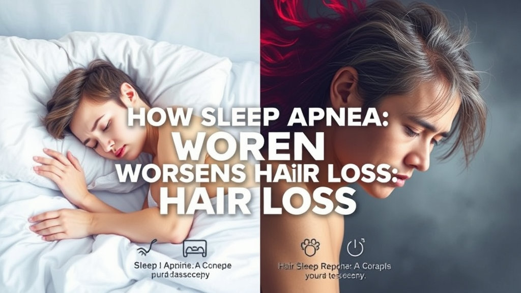 수면 무호흡증이 탈모를 악화시키는 이유