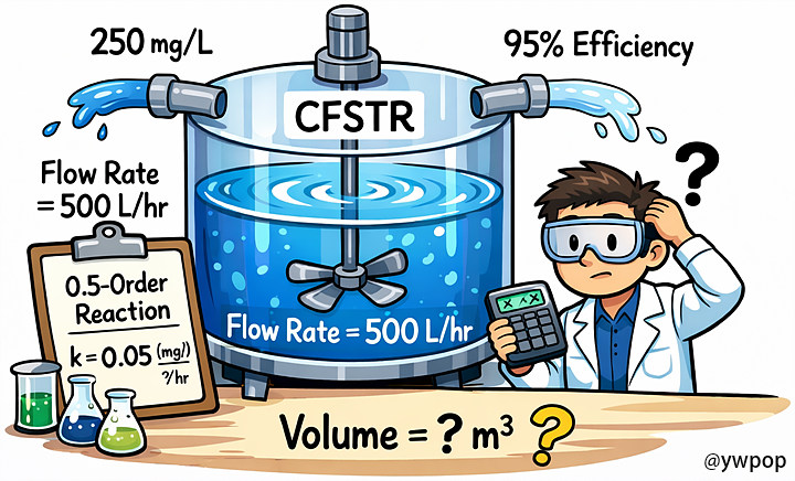 완전혼합 연속 반응조 CFSTR
