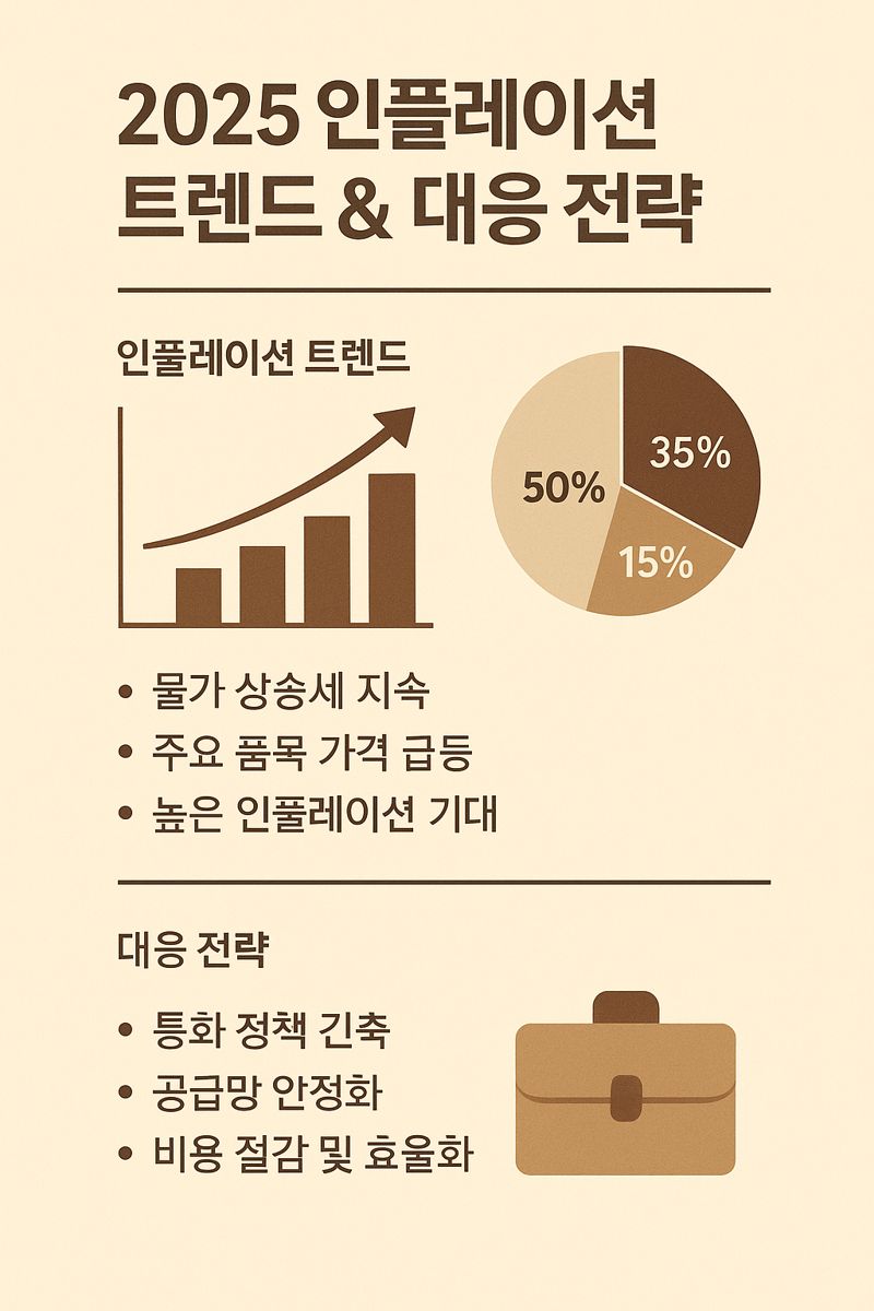 2025년형 인플레이션 대응 전략 3가지