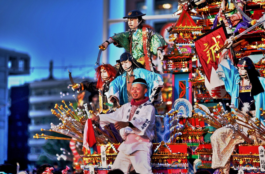 일본 기온 마쓰리와 네부타 마쓰리