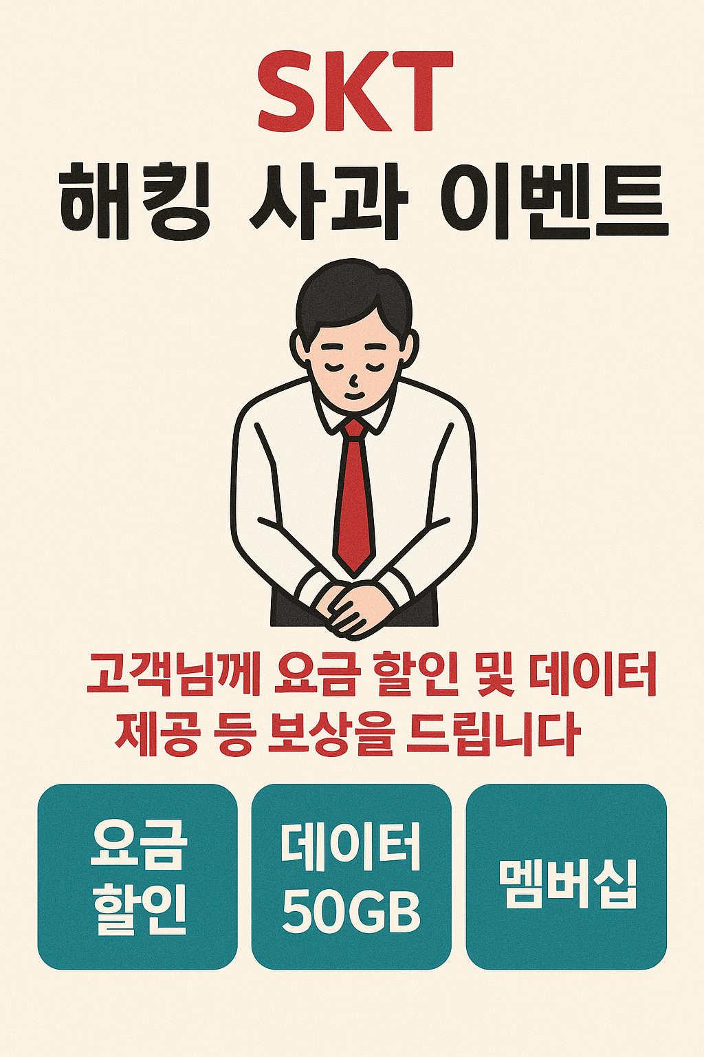 SKT해킹사과이벤트