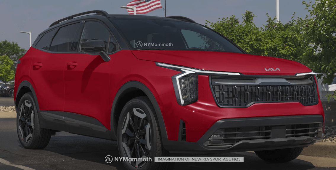 스포티지 페이스리프트 예상도 