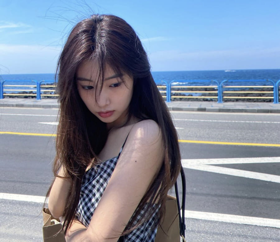 강혜원 사복 패션