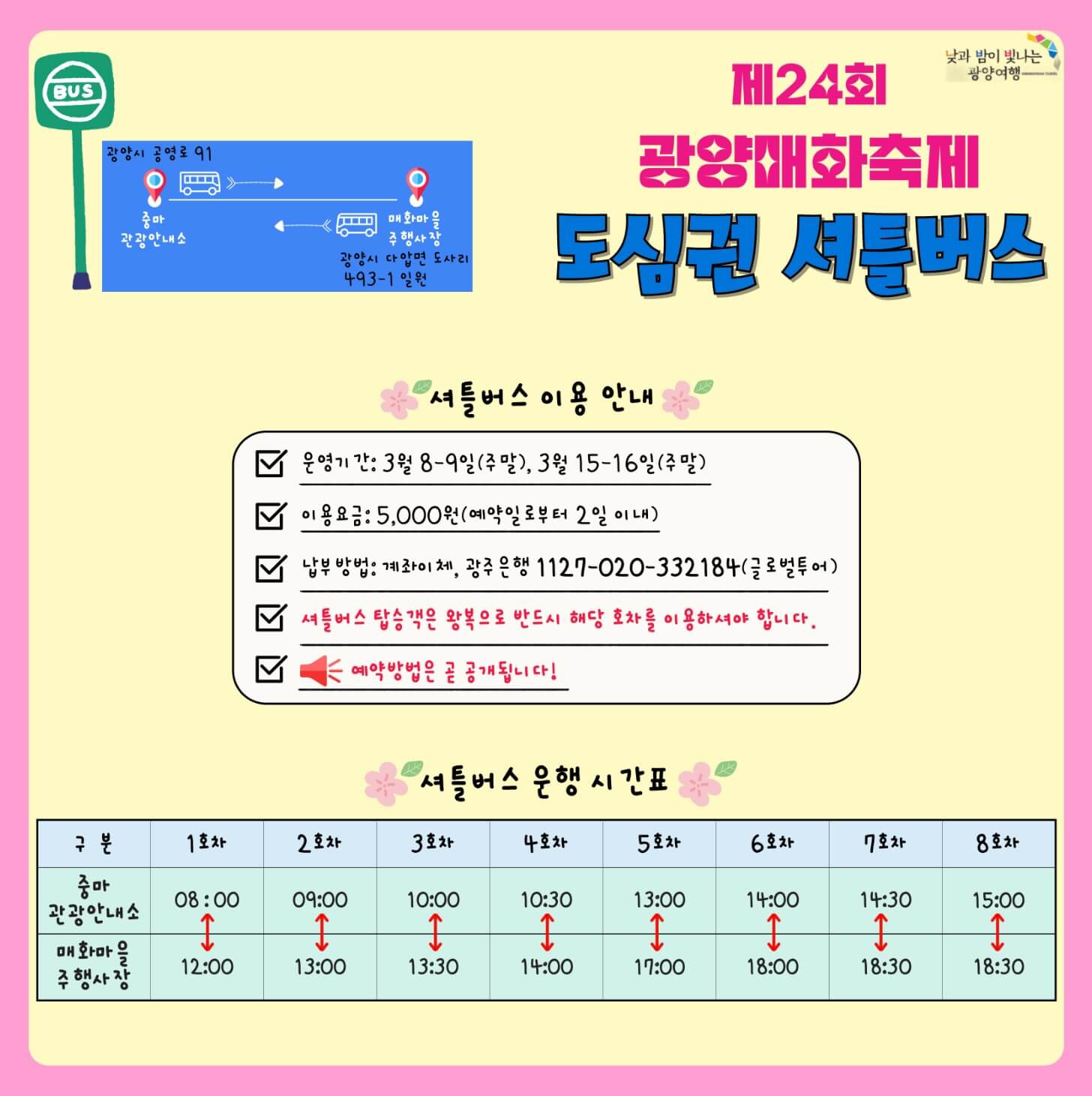  2025 광양매화축제 개화 시기&amp;#44; 주차장&amp;#44; 꿀팁 총정리