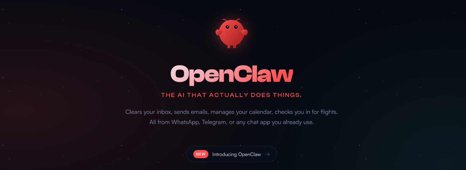 OpenClaw는 여러 메시징 앱과 연결되어 24시간 당신을 위해 일하는 AI 비서입니다