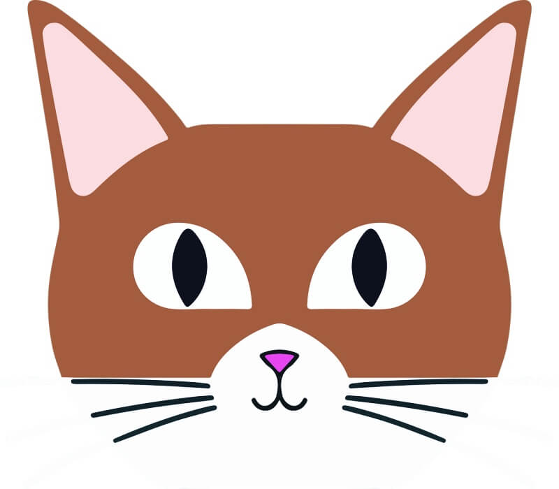 고양이-캐릭터-얼굴