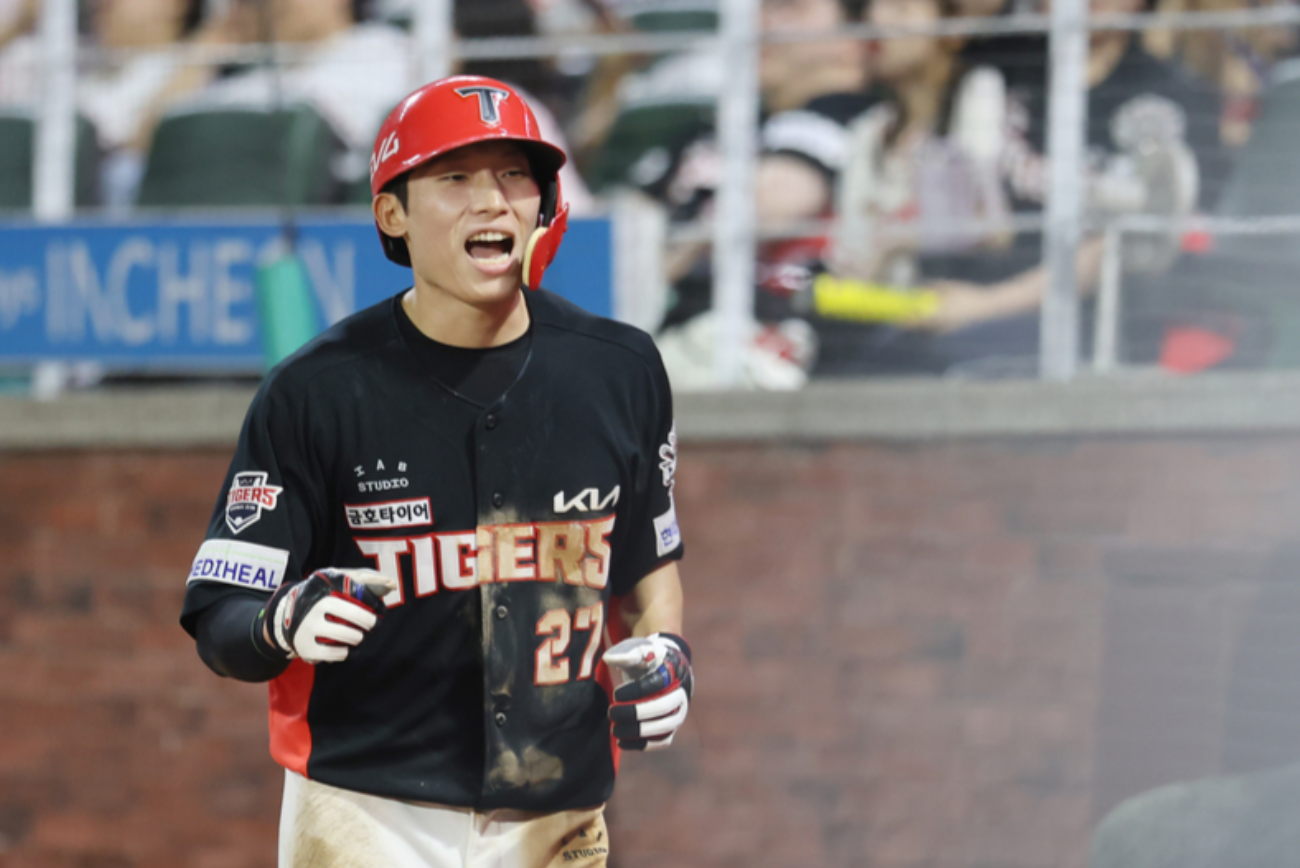 김호령 선수 사진