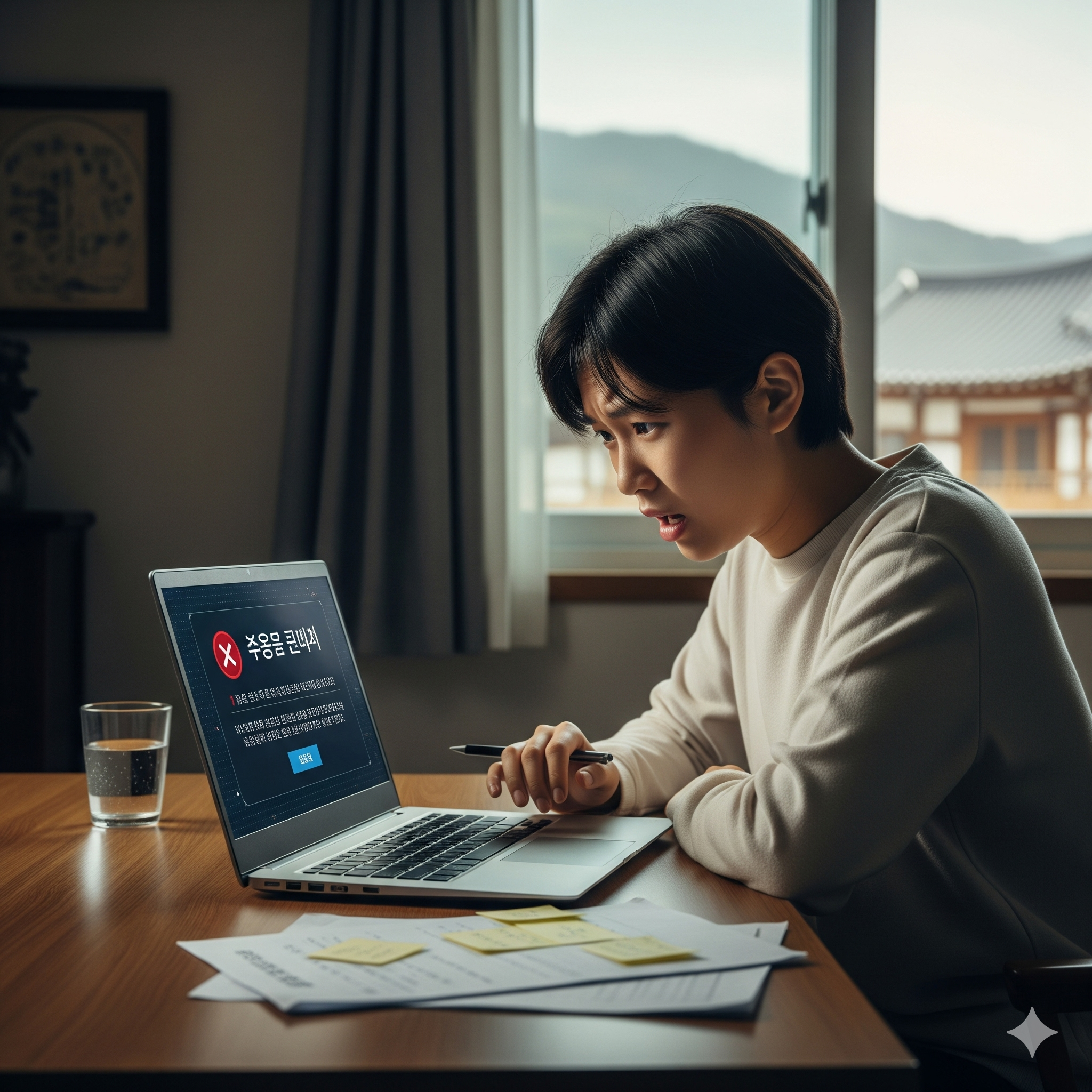 농촌출신 학자금대출 신청 오류 해당없음?