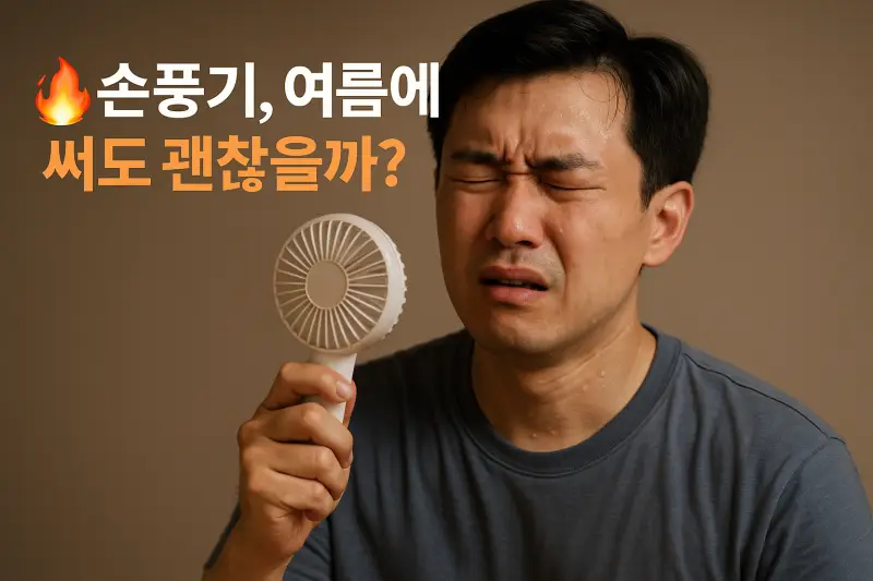 당신의 손풍기, 여름에 더위를 키우는 범인?