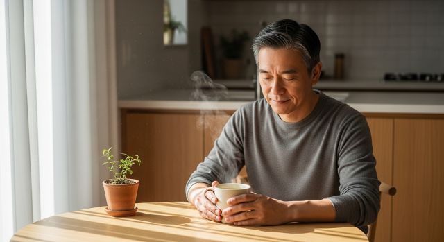 저자극 아침 건강차