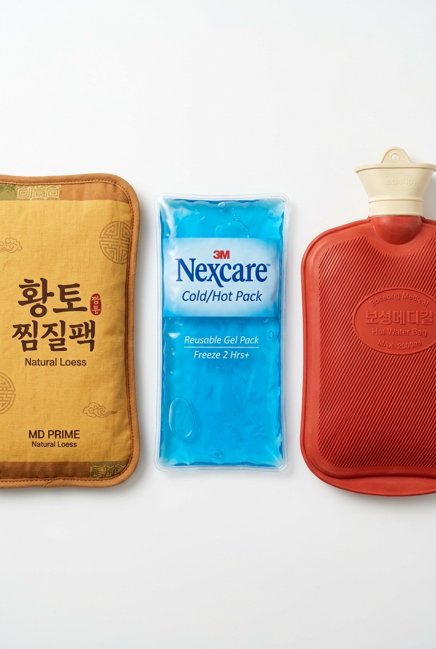 냉온찜질팩 올바른 사용법 주의사항