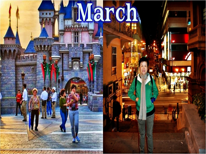 홍콩 3월 옷차림