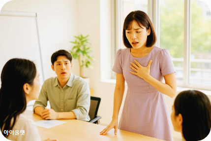 갑작스러운 불안의 그림자