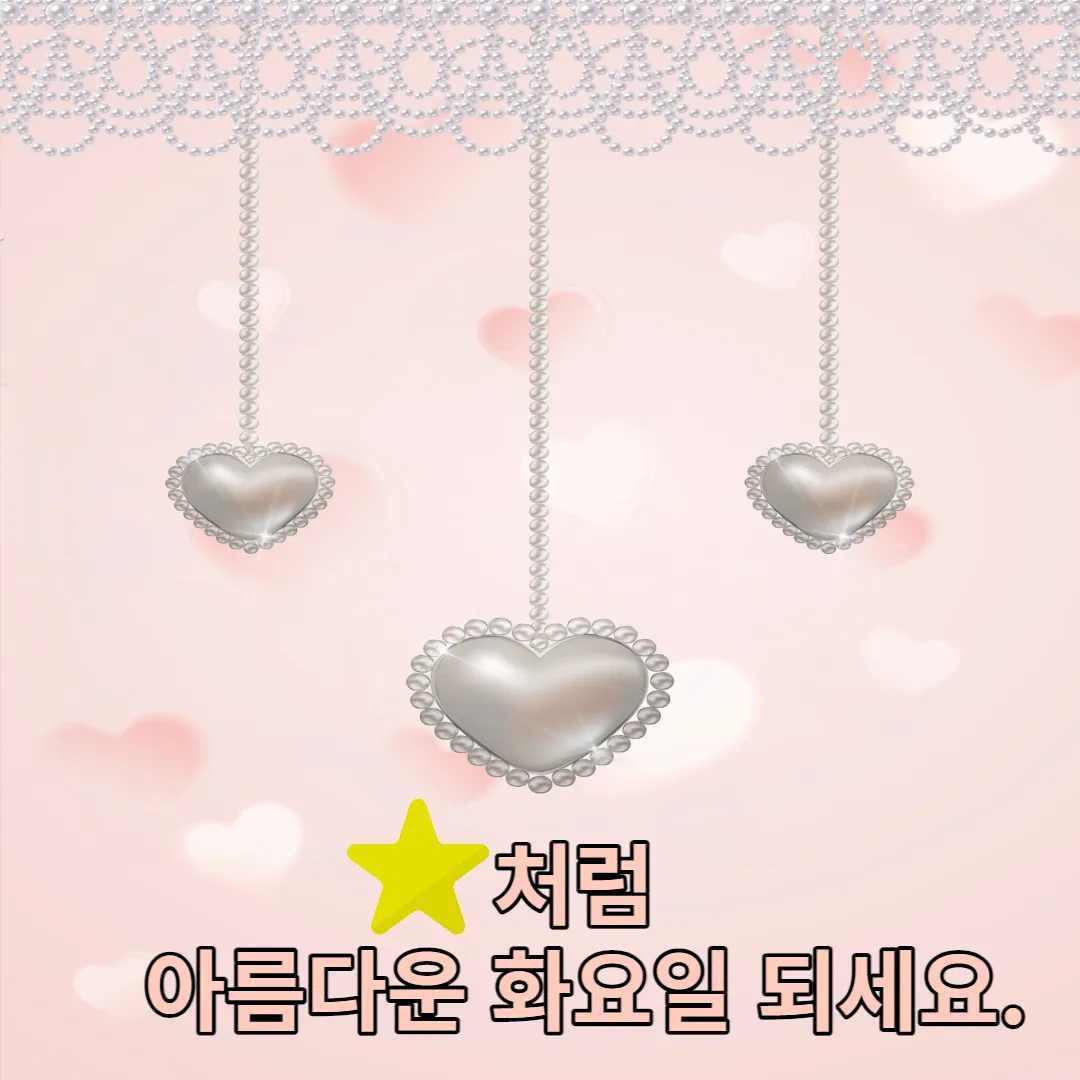 별처럼-아름다운-화요일-이미지
