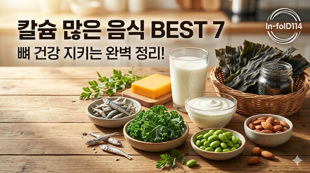칼슘 많은 음식