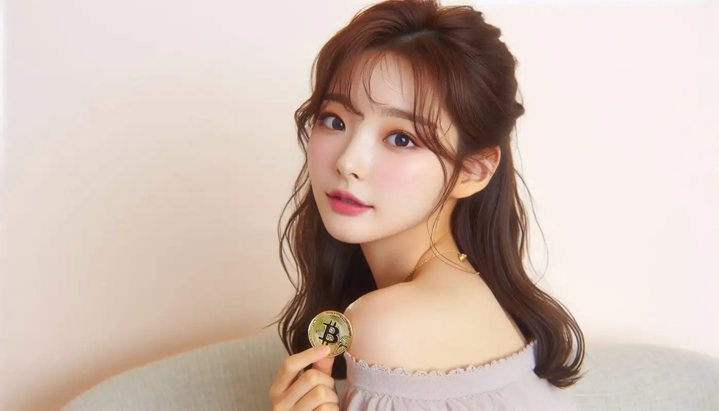 업비트-케이뱅크-계좌-개설하며-가상자산-관리하는-여성의-모습