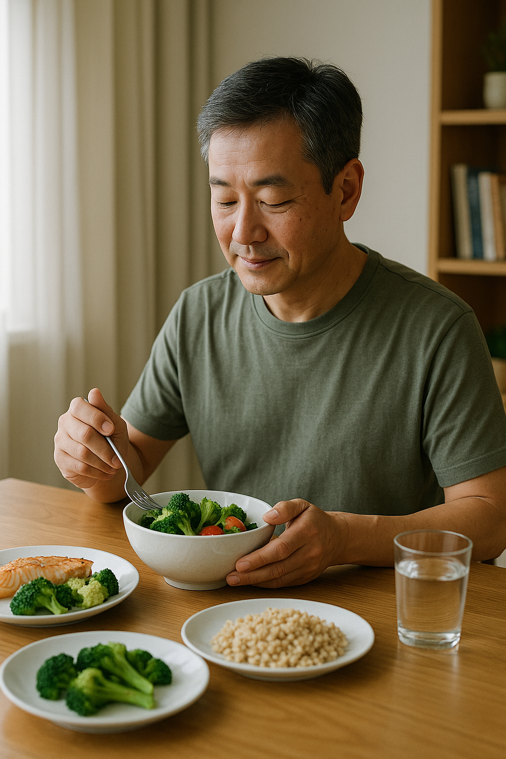 40대 당뇨 식단 전략 (탄수화물, 단백질, 외식) 관련 사진