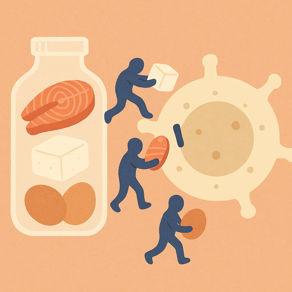 단백질로 면역 세포의 기초 만들기