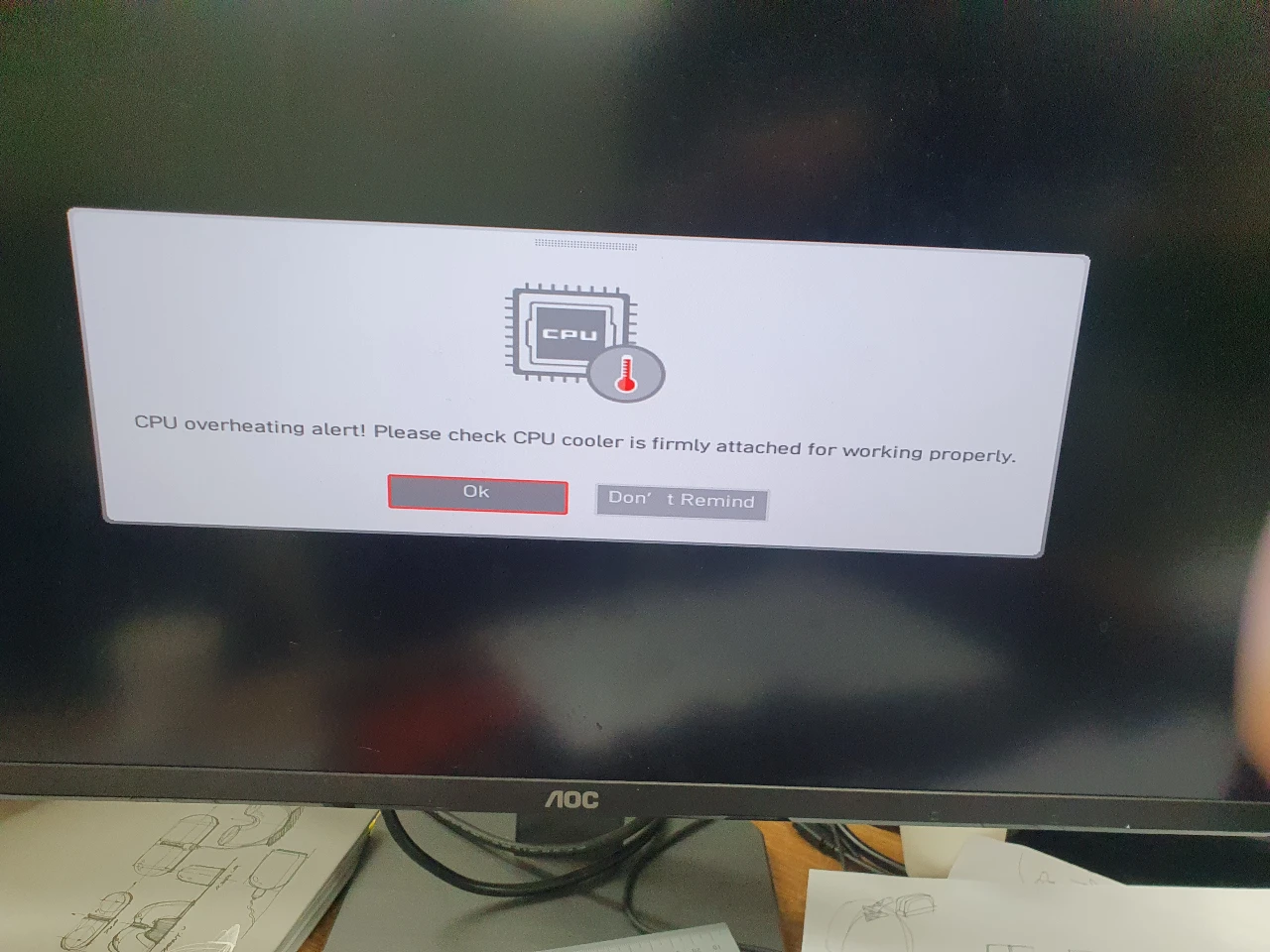 cpu 에러