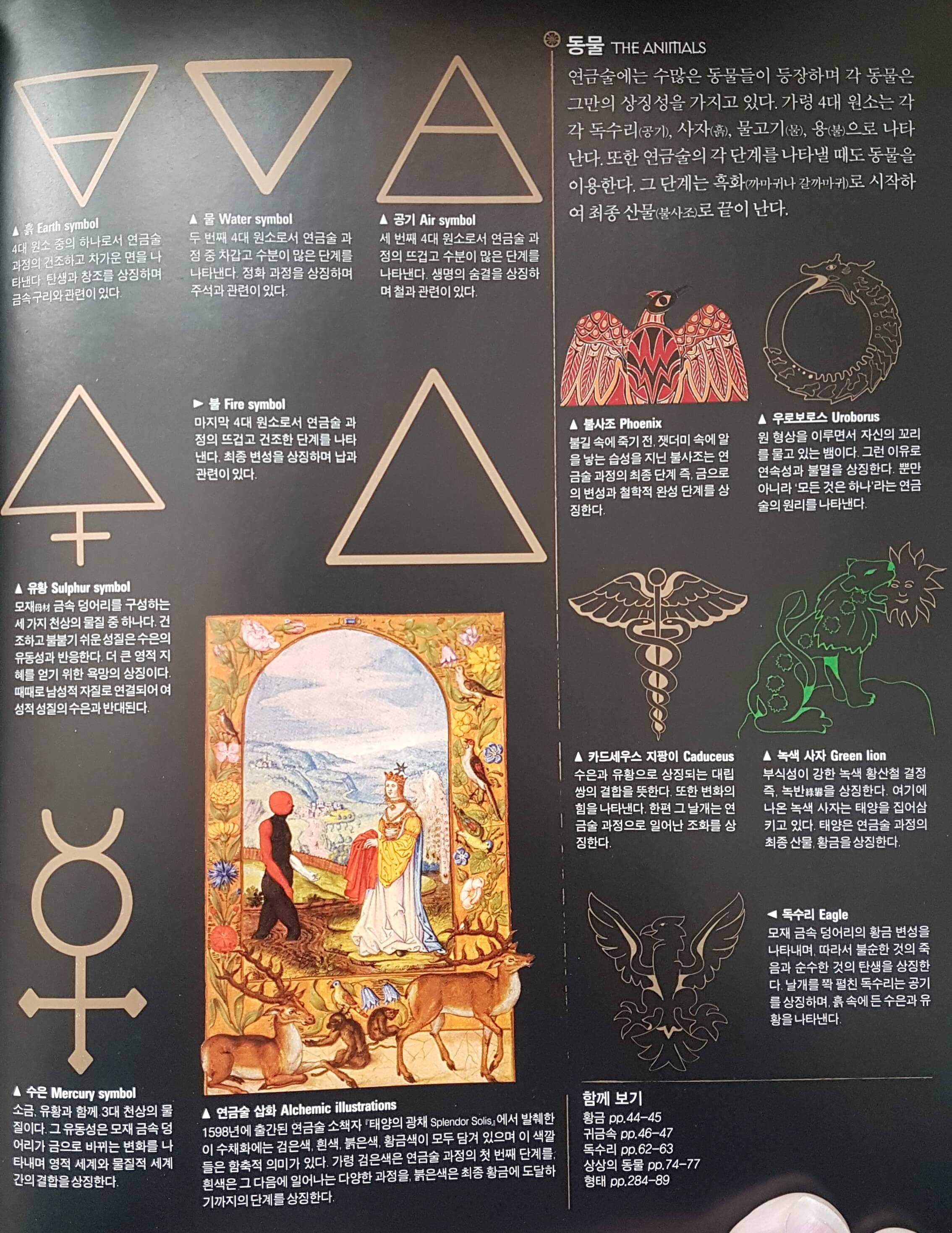 연금술 신화와 동물의 상징