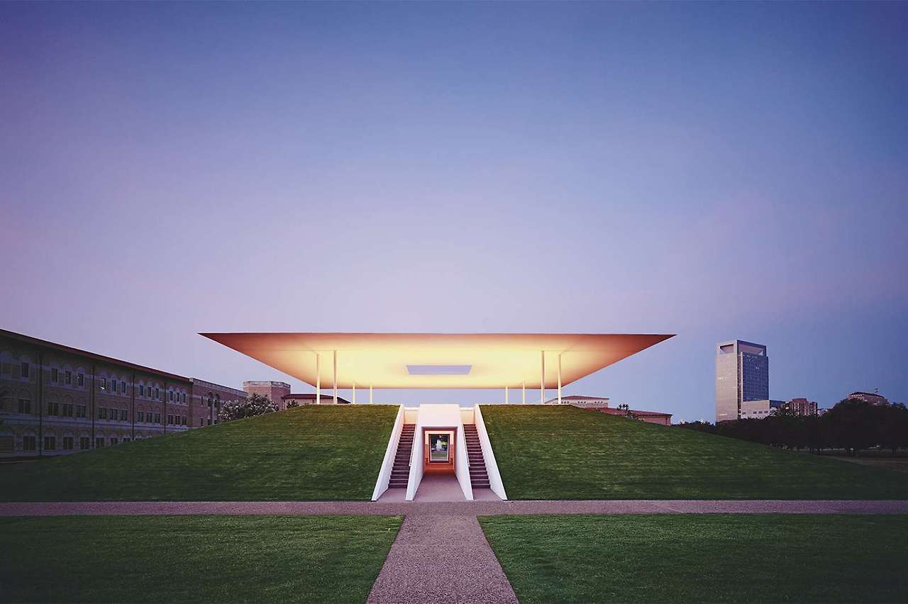 Twilight Epiphany Skyspace, picture from https://moody.rice.edu
