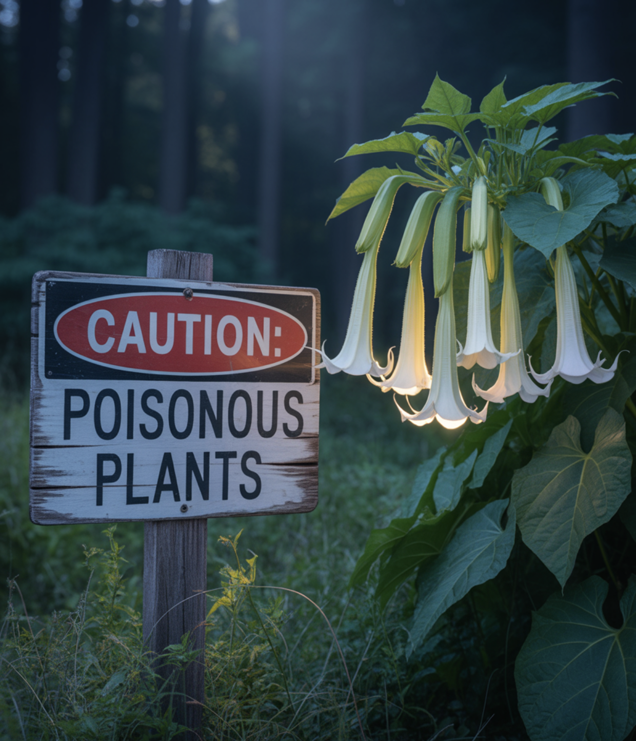 '절대' 먹거나 만지지 마세요