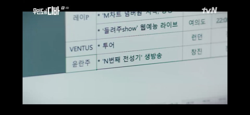 무인도의 디바 4회 줄거리