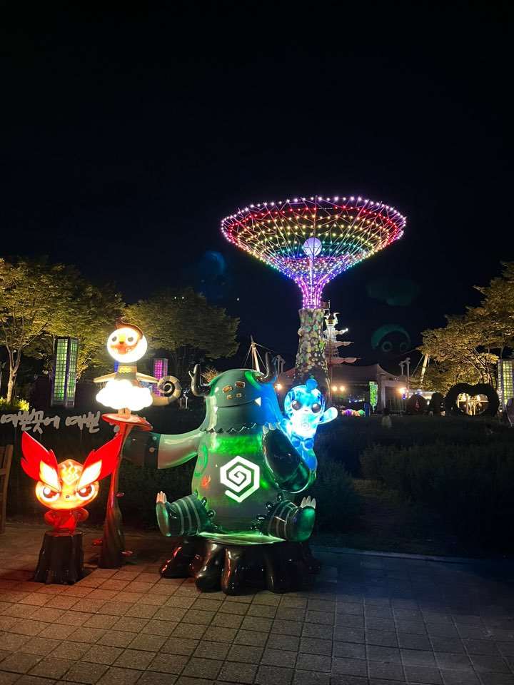 오월드 야간개장